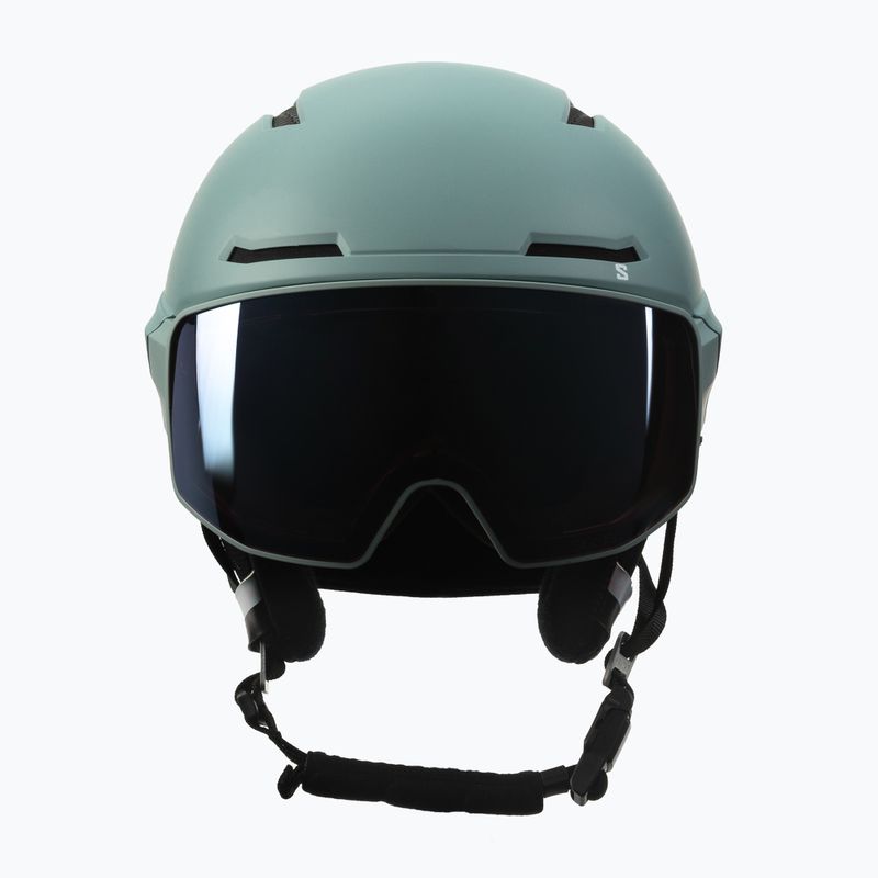 Cască de schi Salomon Driver Prime Sigma Plus+el S1/S2 gri L47011200 2