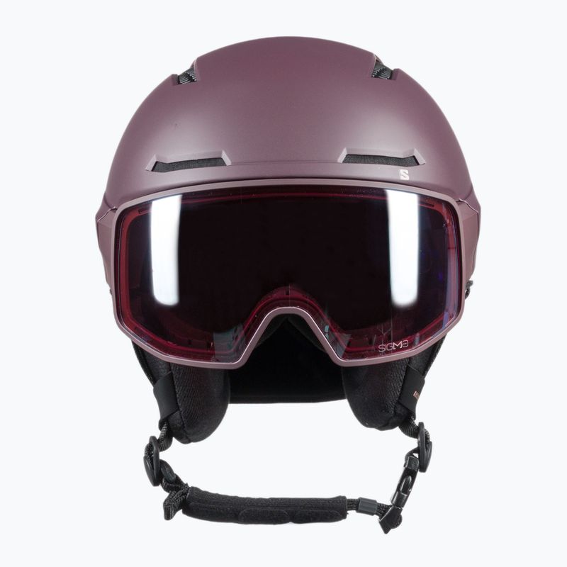 Cască de schi Salomon Driver Pro Sigma S1 mov L47012000 2