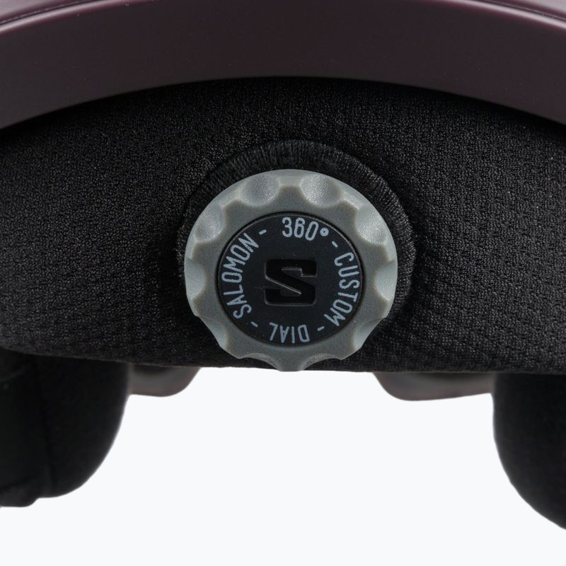 Cască de schi Salomon Driver Pro Sigma S1 mov L47012000 6