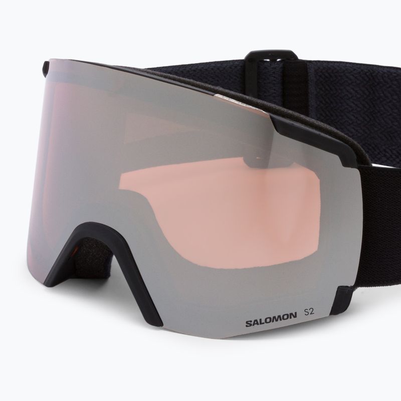 Salomon S/View Access S2 Ochelari de schi negru/portocaliu tonic L47006500 5