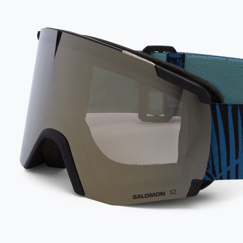 Salomon S/View Access S2 Ochelari de schi Negru/Flash Gold L47003300 5