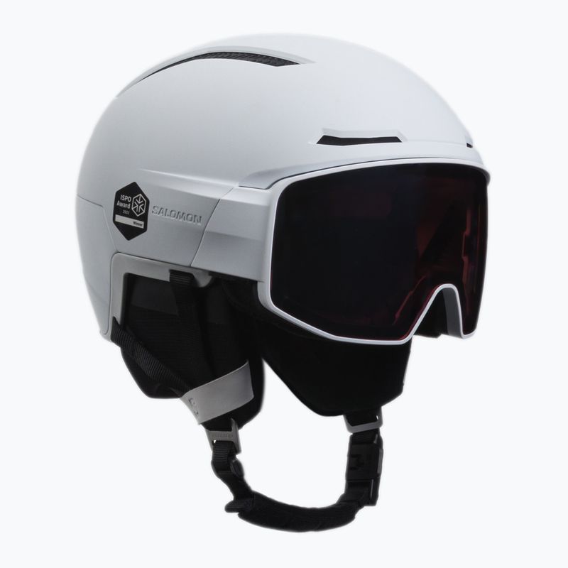 Cască de schi Salomon Driver Prime Sigma Plus+el S1/S2 alb L47011000