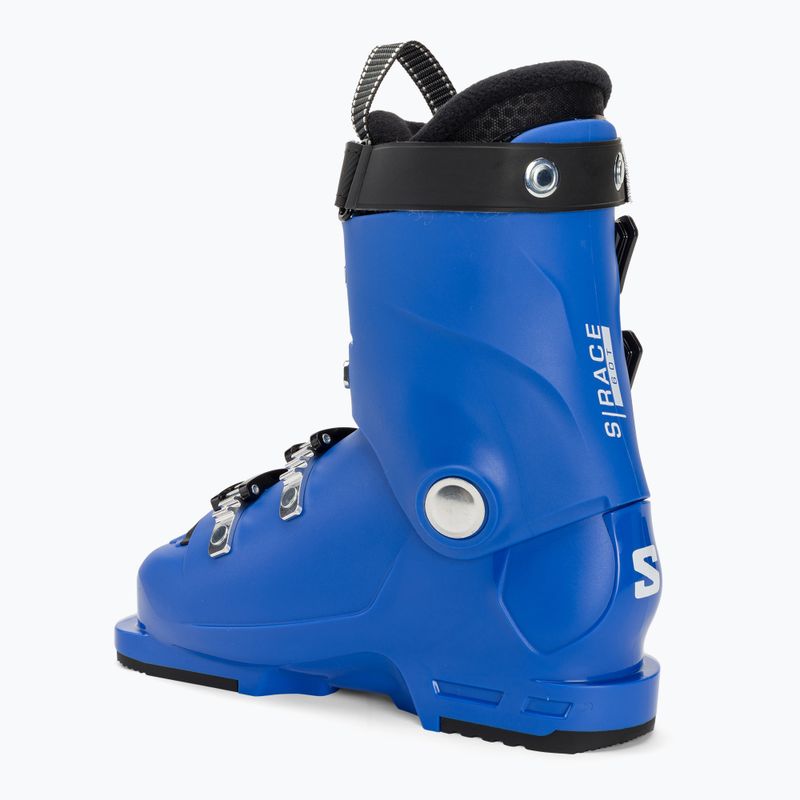 Bocanci de schi pentru copii Salomon S Race 60 T L race blue/white/process blue 2