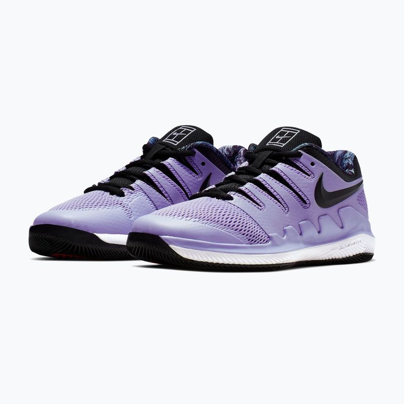 Încălțăminte de tenis pentru copii Nike Court Vapor X Jr purple agate/white/hyper crimson/black 3