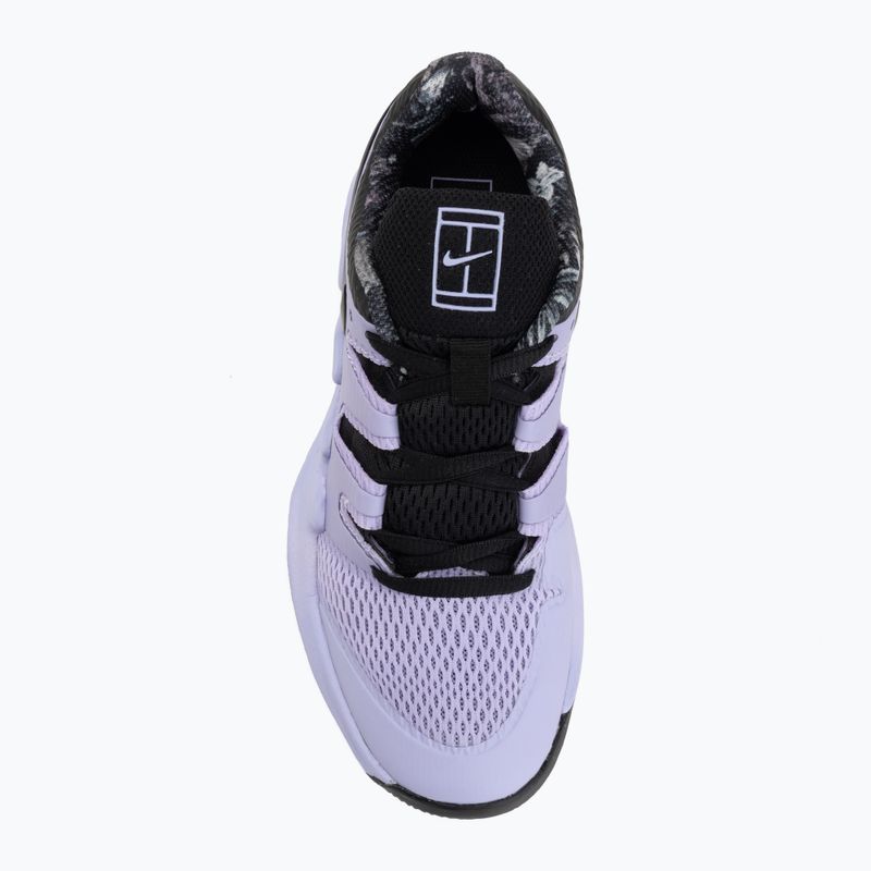 Încălțăminte de tenis pentru copii Nike Court Vapor X Jr purple agate/white/hyper crimson/black 5