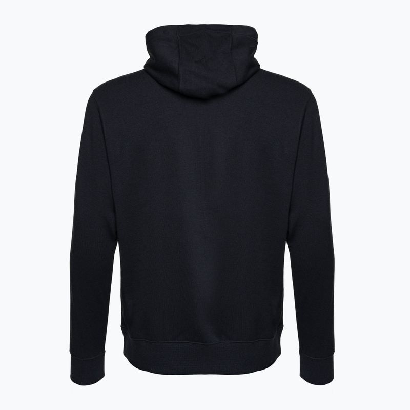 Hanorac pentru bărbați Nike Sportswear Club Hoodie FZ black/black/white 2