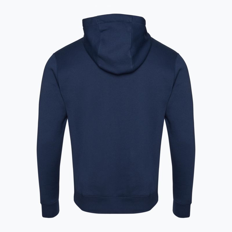 Hanorac pentru bărbați Nike Sportswear Club Fleece Hoodie midnight navy/midnight navy/white 2