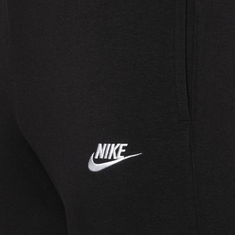 Pantaloni pentru bărbați Nike Sportswear Club Fleece black/white 3