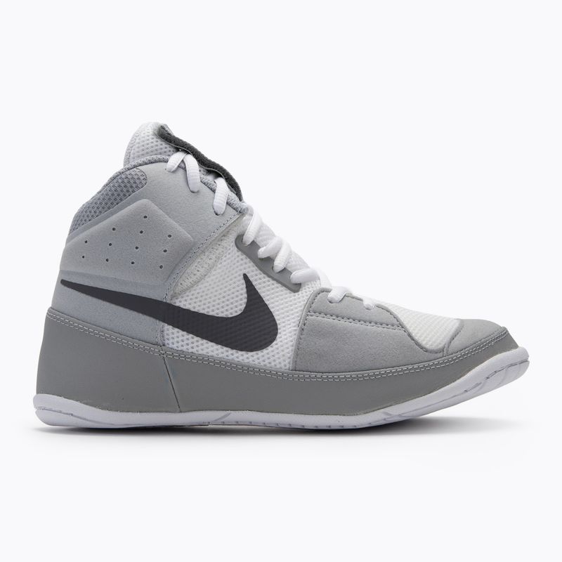 Încălțăminte de wrestling Nike Fury white/grey 2