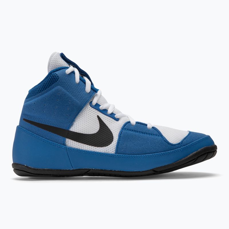 Încălțăminte de wrestling Nike Fury team royal/white/black 2