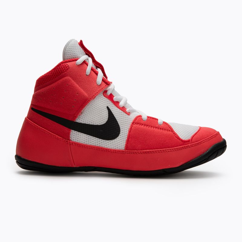 Încălțăminte de wrestling Nike Fury university red/white/black 2