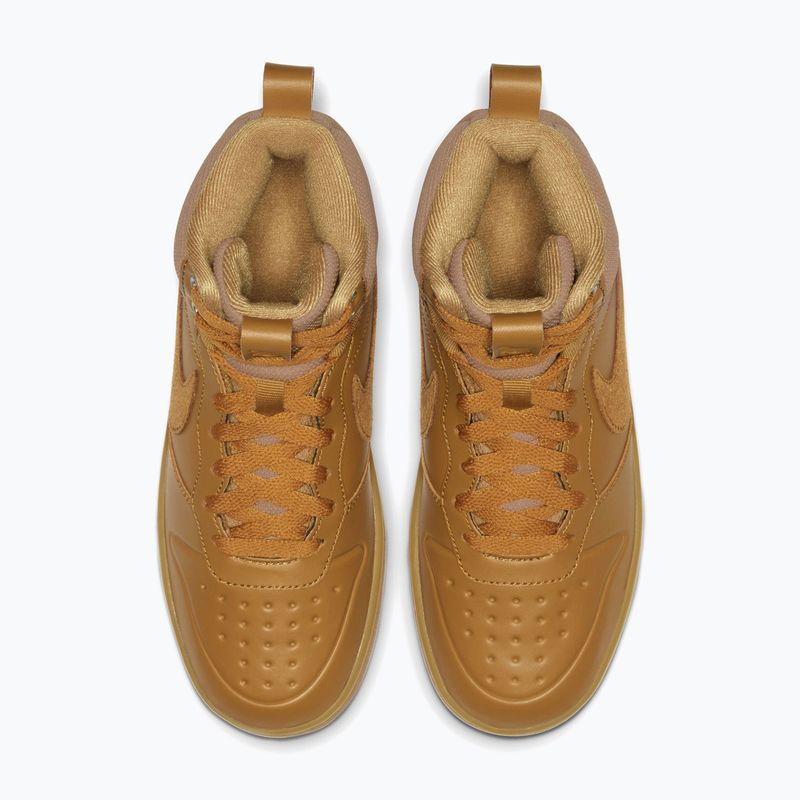 Încălțăminte pentru copii Nike Court Borough Mid 2 Boot (Gs) wheat/gum med brown/wheat 3