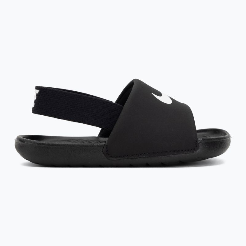 Șlapi pentru copii Nike Coffee black/white/white/white 2