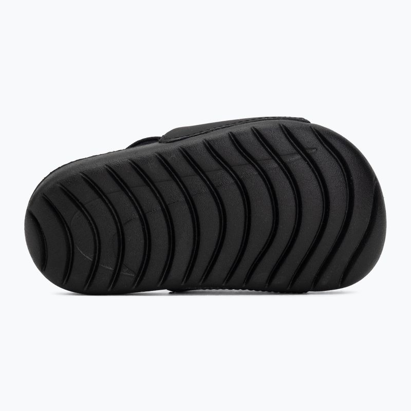 Șlapi pentru copii Nike Coffee black/white/white/white 4