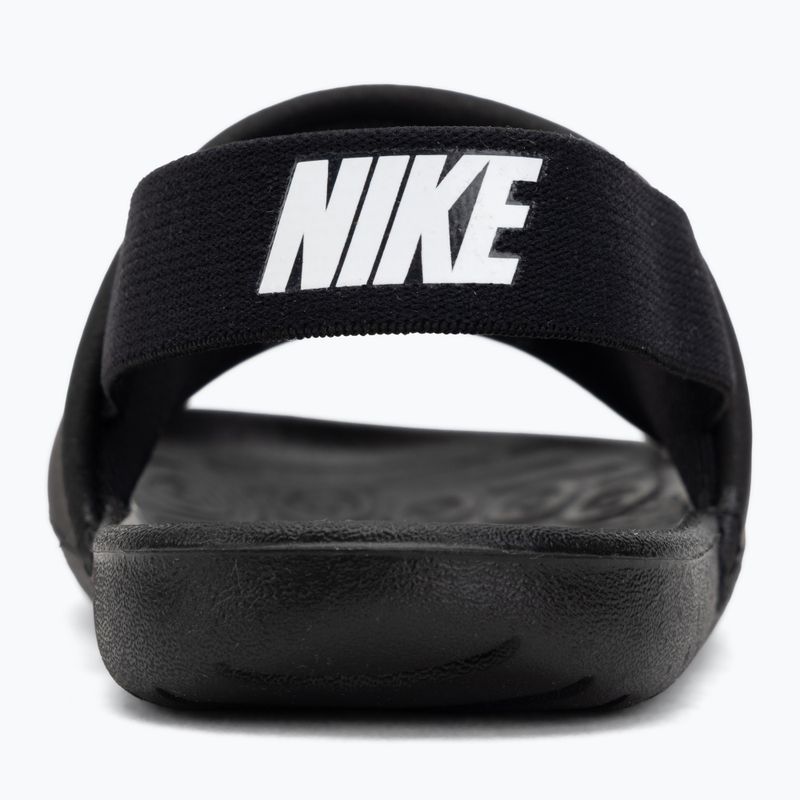 Șlapi pentru copii Nike Coffee black/white/white/white 6