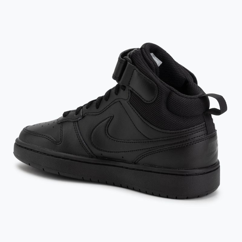 Încălțăminte pentru copii Nike Court Borough Mid 2 black/black/black 3