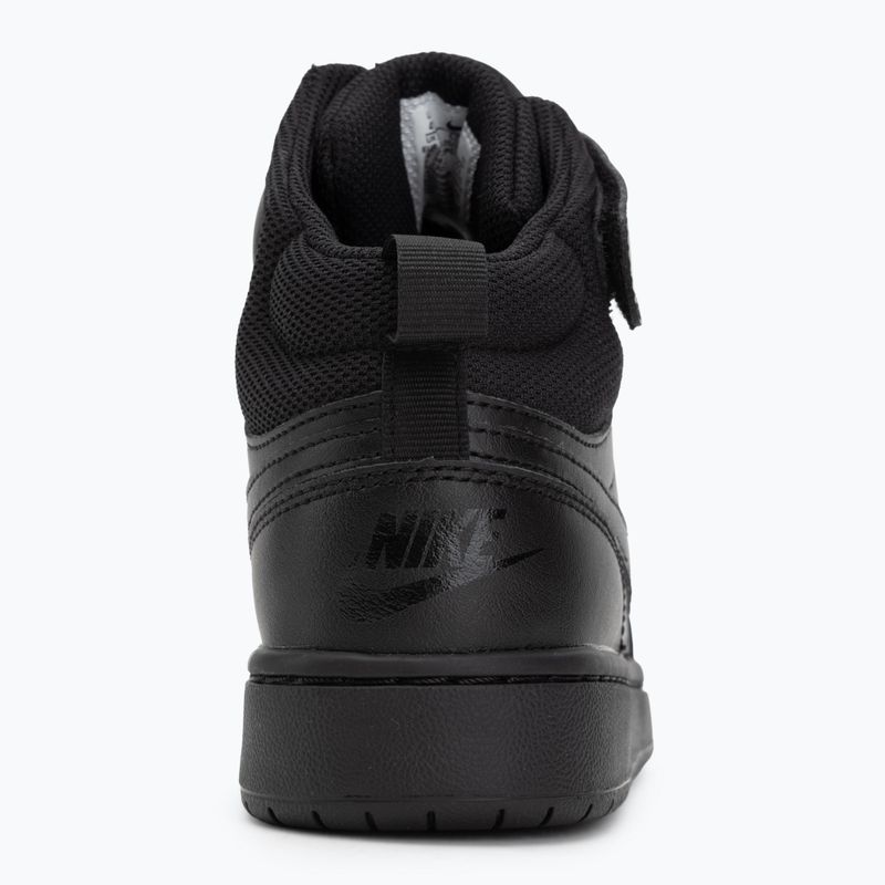 Încălțăminte Nike Court Borough Mid 2 black/black/black 6
