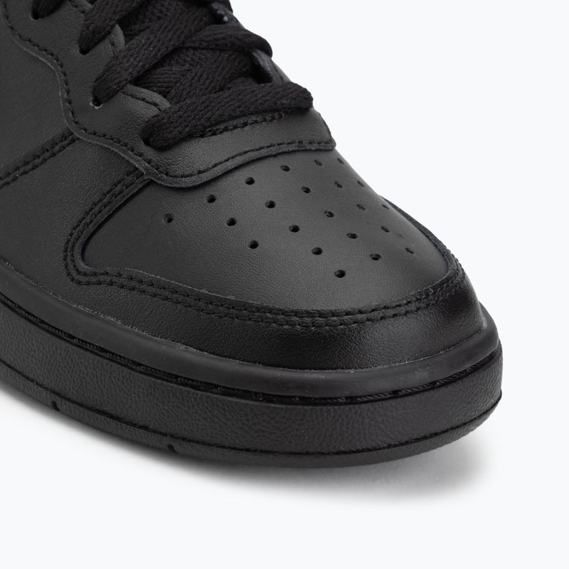 Încălțăminte pentru copii Nike Court Borough Mid 2 black/black/black 7
