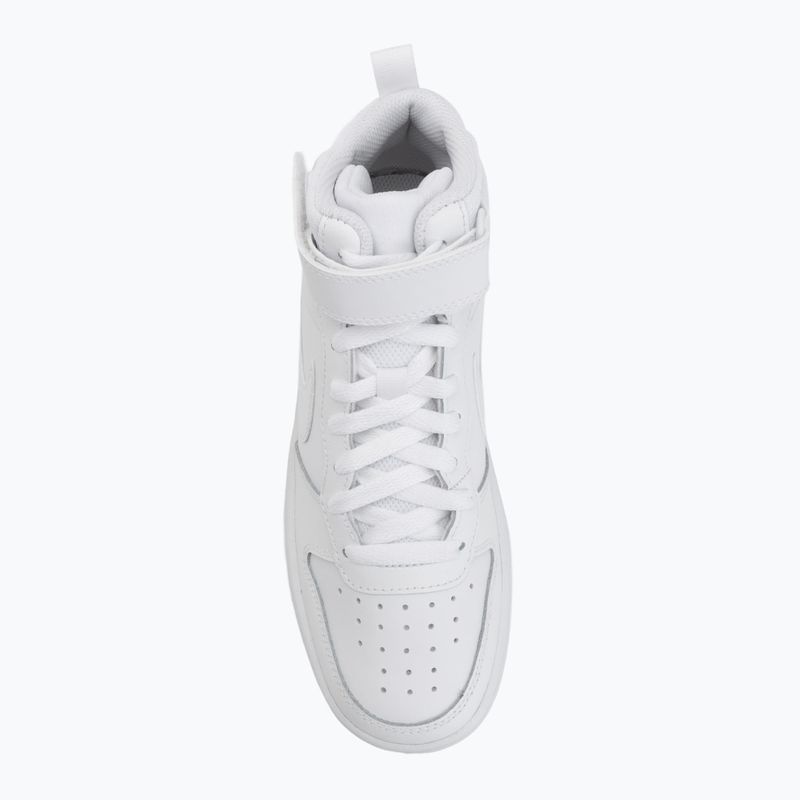 Încălțăminte pentru copii Nike Court Borough Mid 2 white/white/white 5