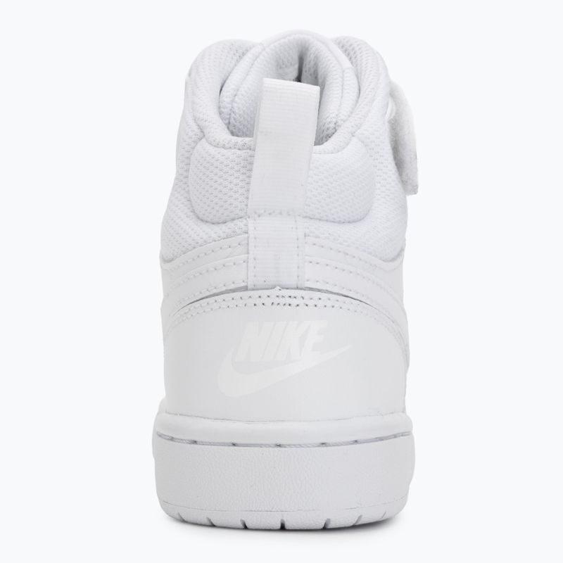 Încălțăminte pentru copii Nike Court Borough Mid 2 white/white/white 6