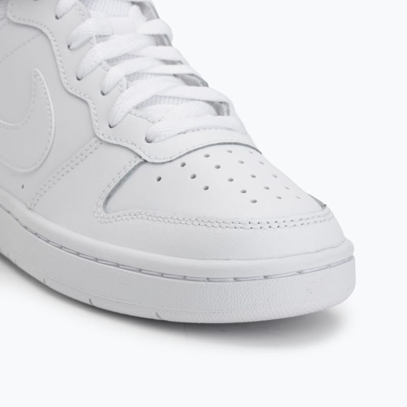 Încălțăminte pentru copii Nike Court Borough Mid 2 white/white/white 7