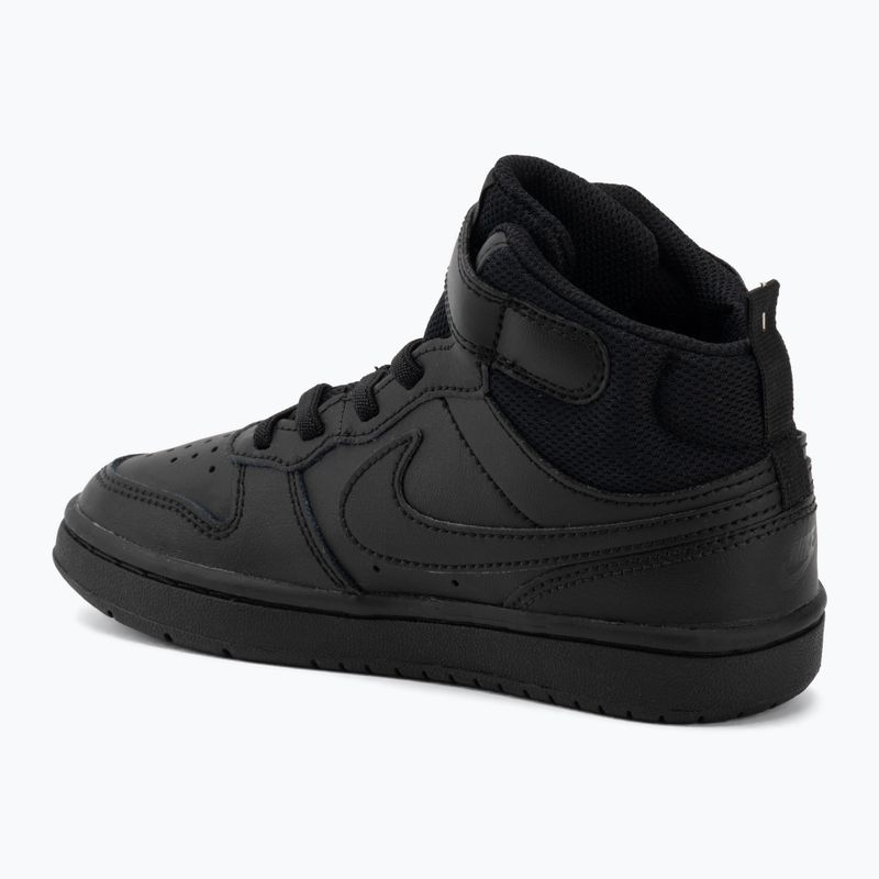 Încălțăminte pentru copii Nike Court Borough Mid 2 black/black/black 3