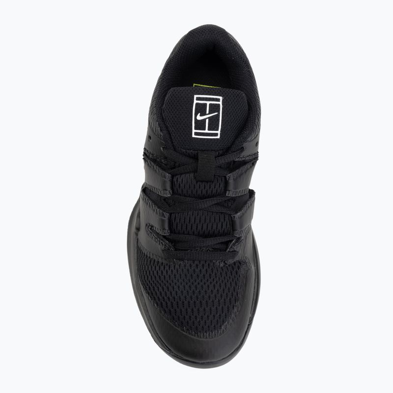 Încălțăminte de tenis pentru copii Nike Court Vapor X Jr black/volt/white 5