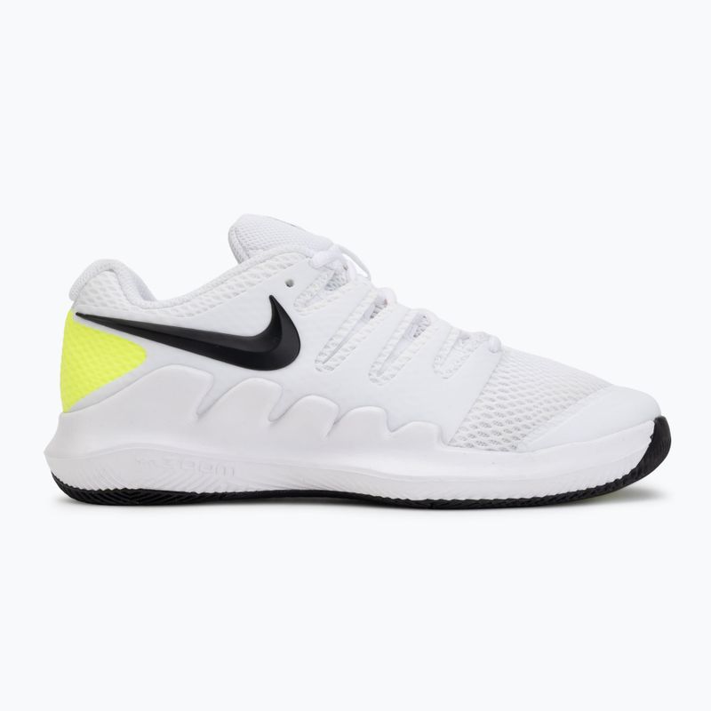 Încălțăminte de tenis pentru copii Nike Court Vapor X Jr white/volt/black 2