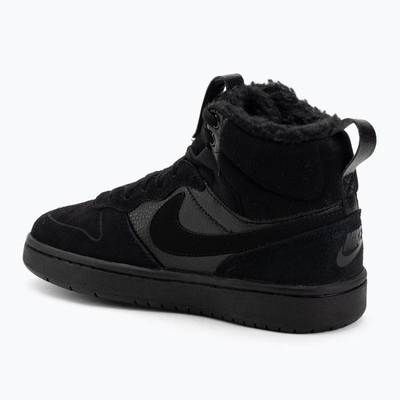 Încălțăminte pentru copii Nike Court Borough Mid 2 black/black/black 3