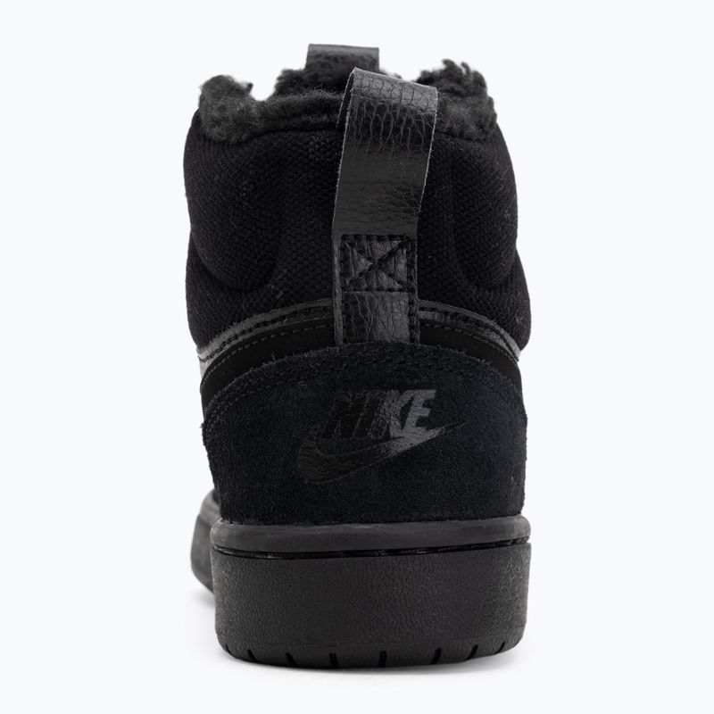 Încălțăminte pentru copii Nike Court Borough Mid 2 black/black/black 6
