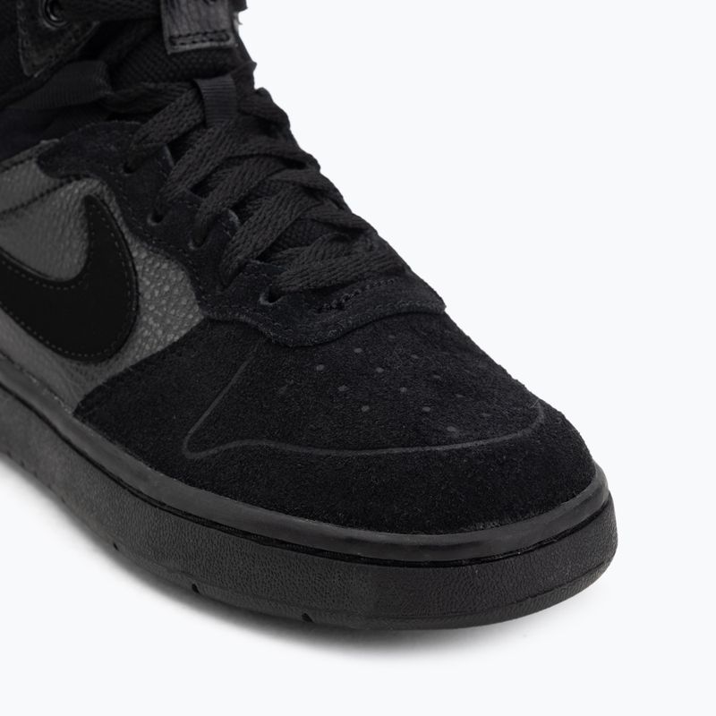 Încălțăminte pentru copii Nike Court Borough Mid 2 black/black/black 7