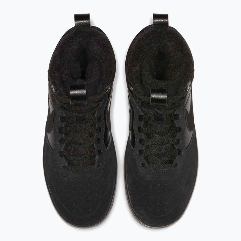 Încălțăminte pentru copii Nike Court Borough Mid 2 black/black/black 6