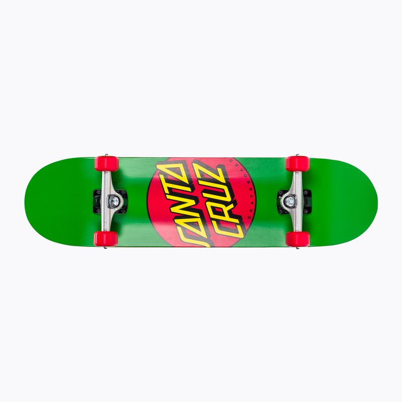 Santa Cruz Classic Dot Mid 7.8 skateboard verde 118731