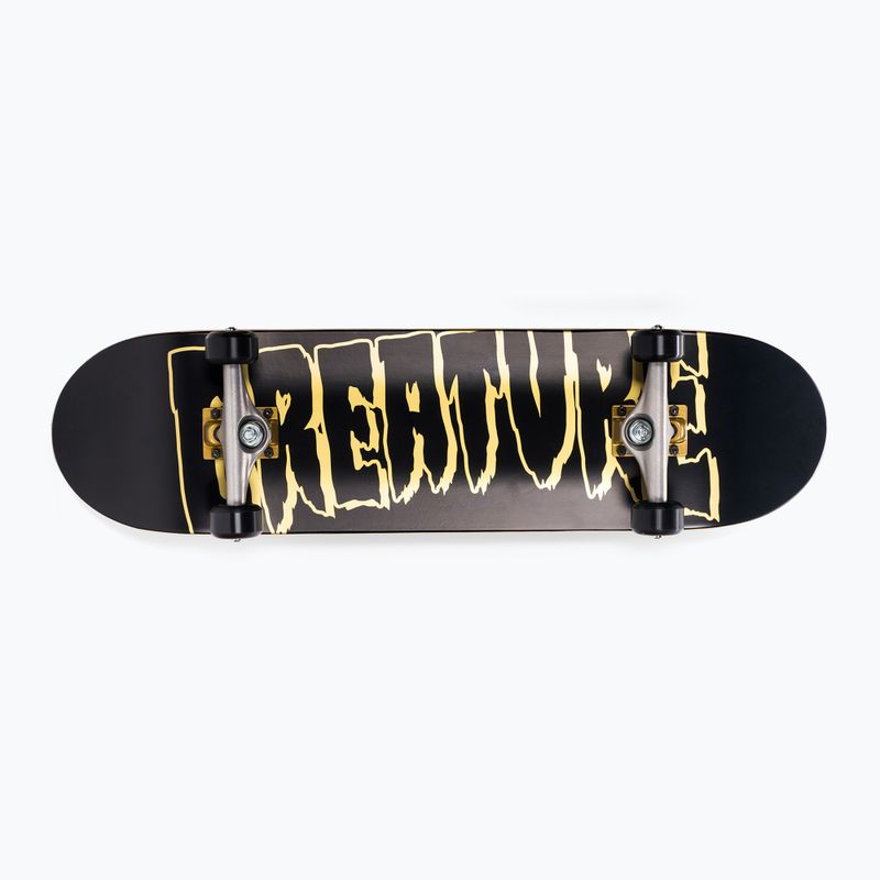 Creature Logo Outline Mare skateboard clasic negru 118784