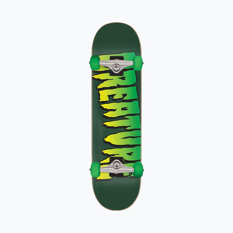 Creature Logo Full Sk8 clasic skateboard negru-verde 118786 8