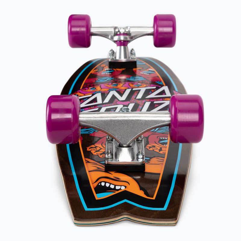 Cruiser skateboard Santa Cruz Cruzer Cruzer Mandala Hand Shark 8.8 maro 124573 5