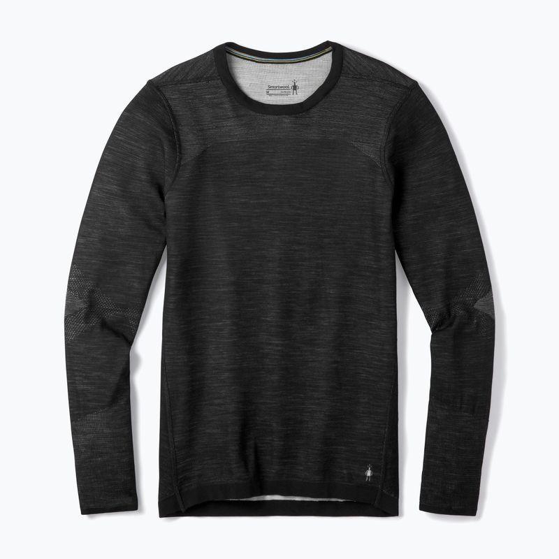 Bluză termică pentru bărbați Smartwool Intraknit Merino 200 Crew black/white 4