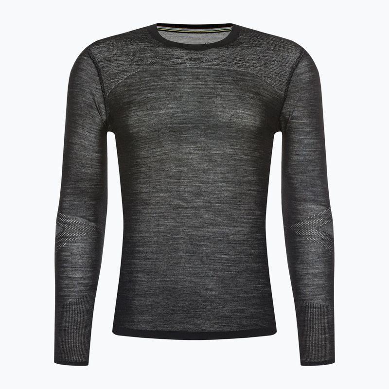 Bărbați Smartwool Intraknit Merino 200 Crew tricou termic negru 19286