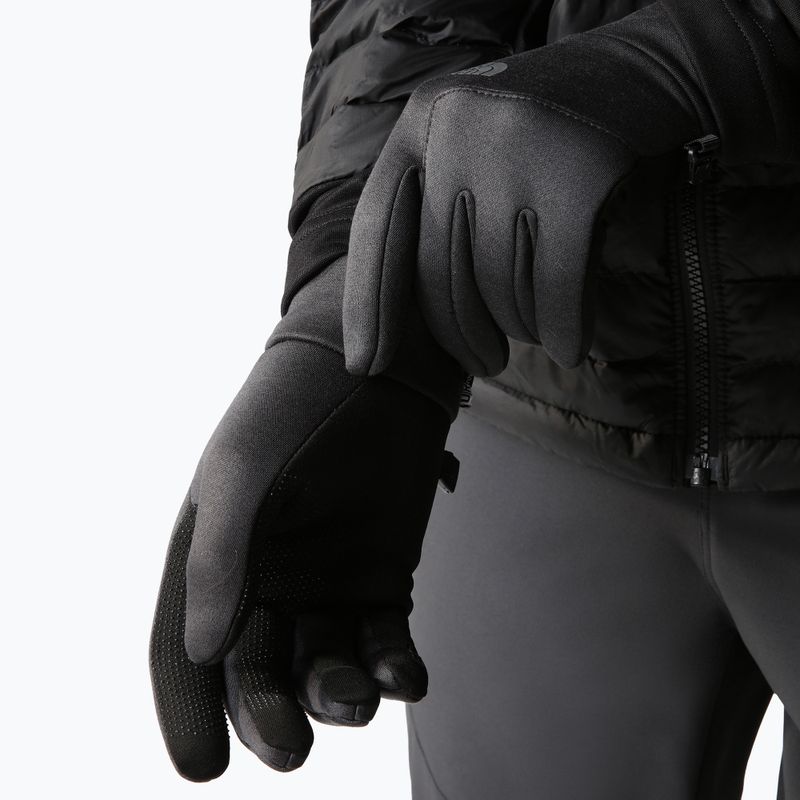 Mănuși de trekking pentru bărbați The North Face Etip Hardface black heather