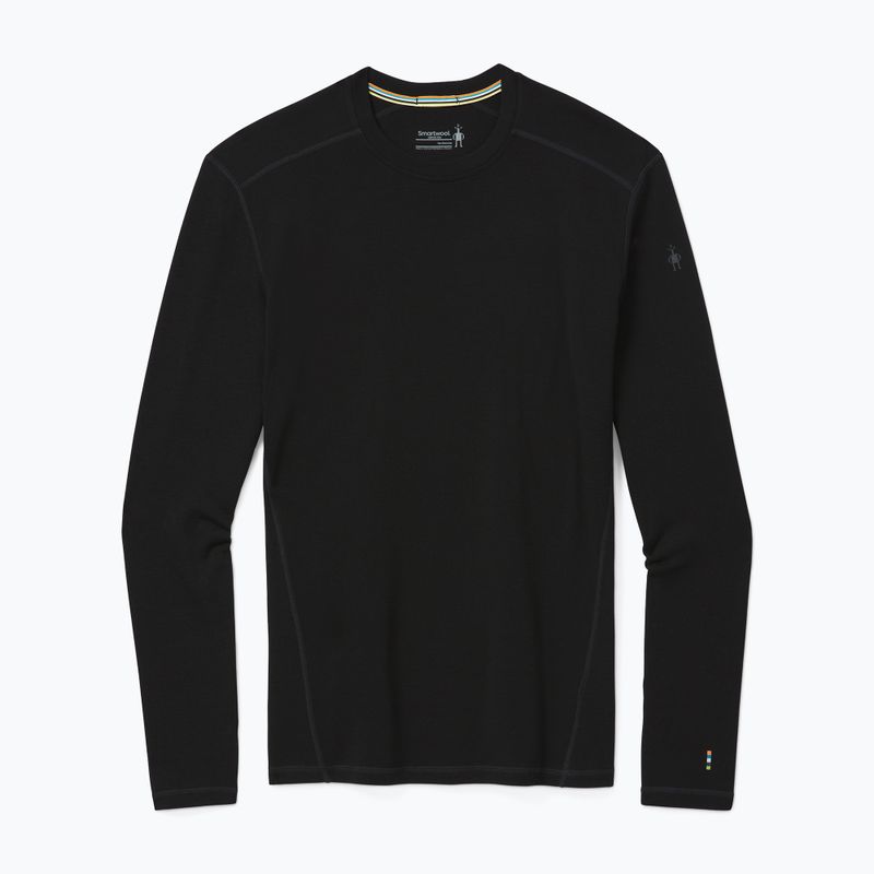 Bluză termică pentru bărbați Smartwool Merino Base Layer Crew Boxed black 5