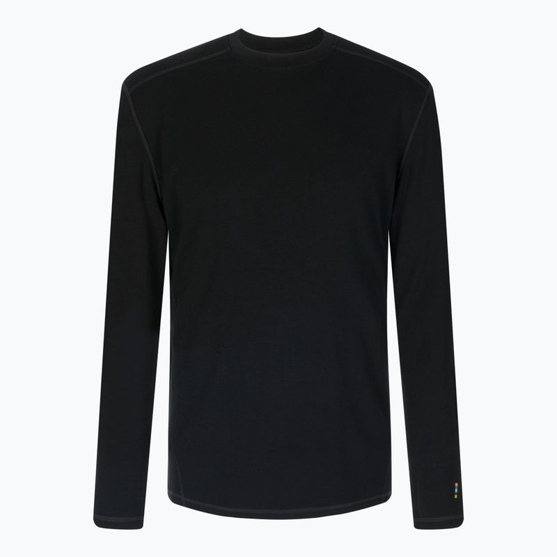 Bluză termică pentru bărbați Smartwool Merino Base Layer Crew Boxed black