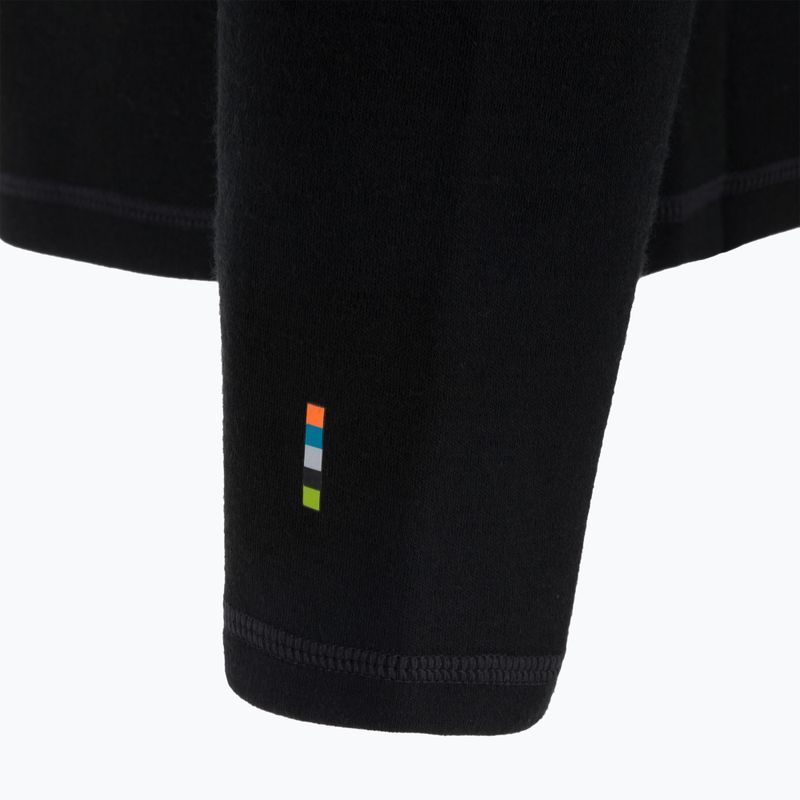Bluză termică pentru bărbați Smartwool Merino Base Layer Crew Boxed black 3