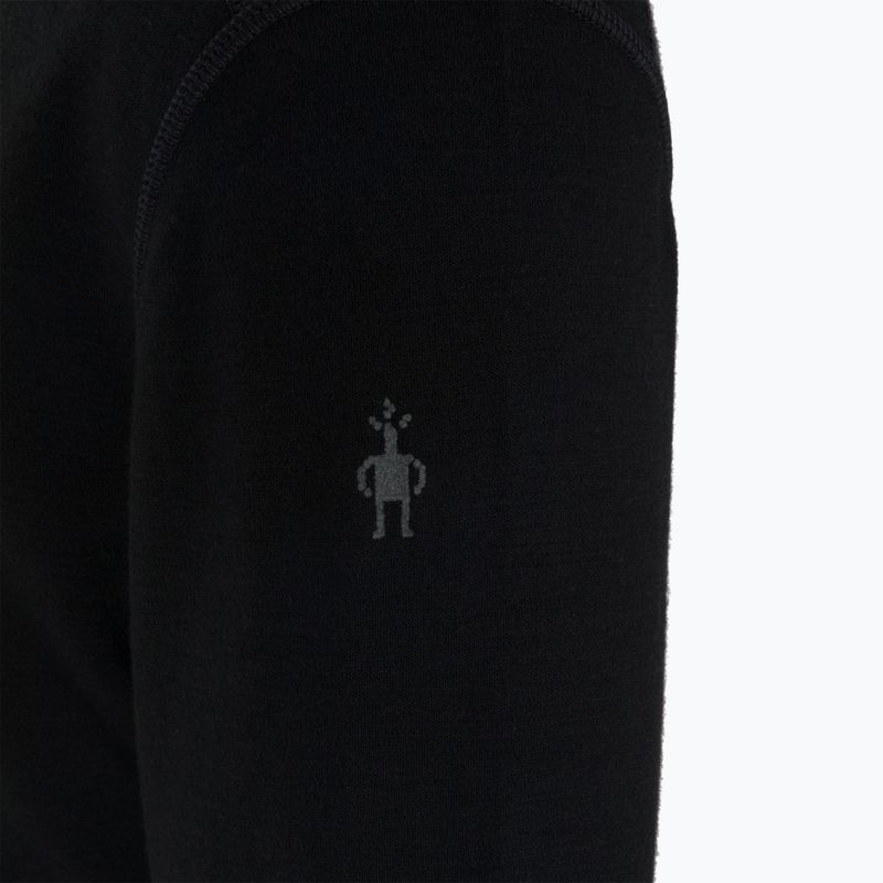 Bluză termică pentru bărbați Smartwool Merino Base Layer Crew Boxed black 4
