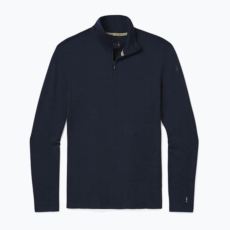 Tricou termic cu mânecă lungă pentru bărbați Smartwool Merino 250 Baselayer 1/4 Zip Boxed, bleumarin, 16356-092-S 6