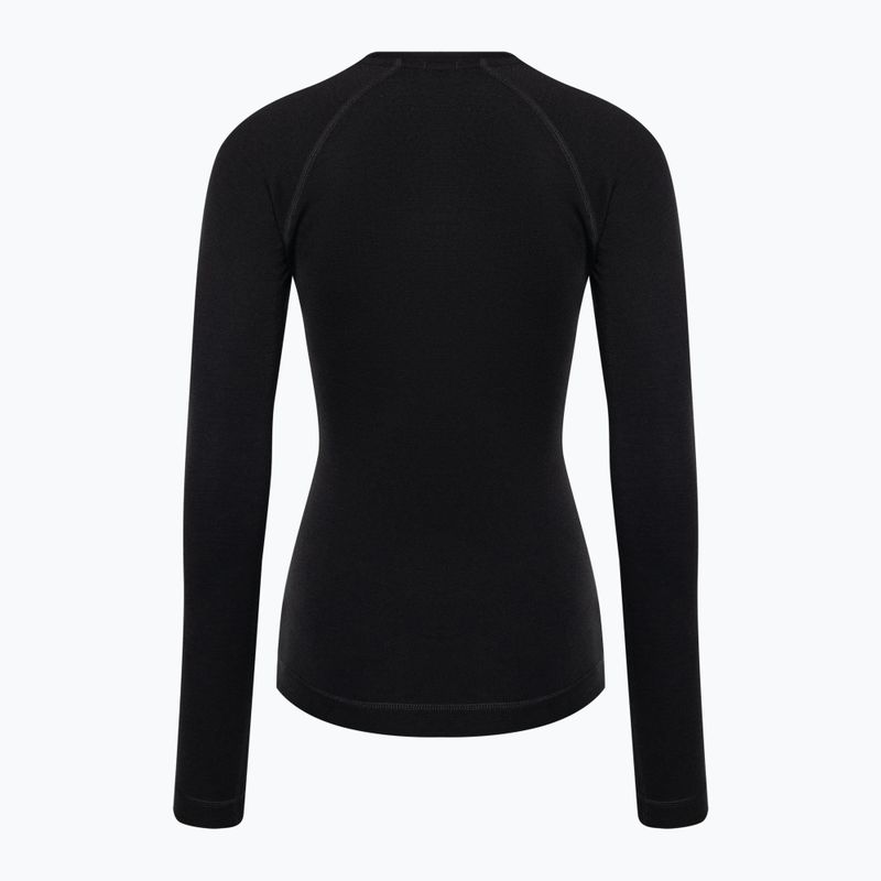Bluză termică pentru femei Smartwool Merino 250 Baselayer Crew Boxed black 4