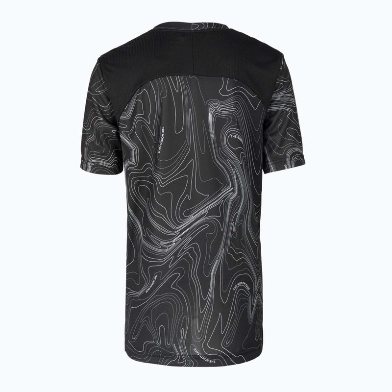 Cămașă de trekking pentru copii The North Face Printed Never Stop Tee negru NF0A7QKC5P61 2