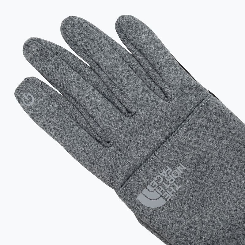 Mănuși de trekking pentru bărbați The North Face Etip Recycled medium grey heather 6