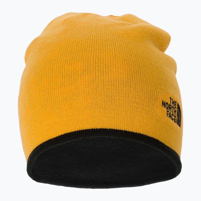 The North Face Reversibil Tnf Banner Reversibil șapcă de iarnă negru și galben NF00AKNDAGG1 5
