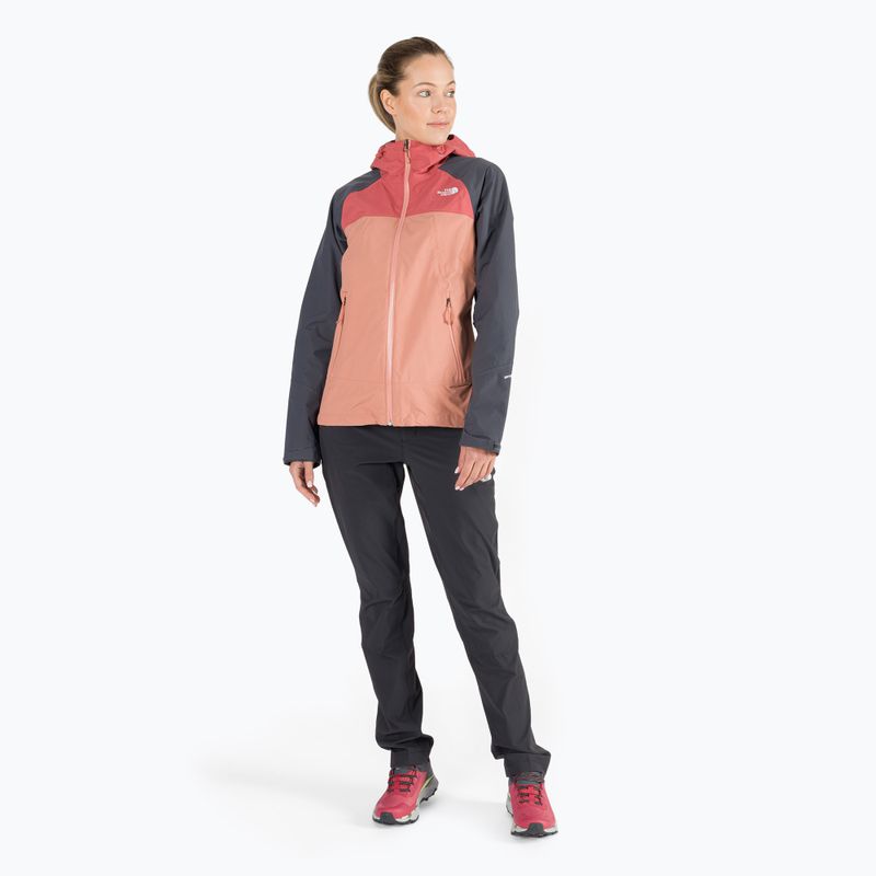 Jachetă de ploaie pentru femei The North Face Stratos roz NF00CMJ059K1 2