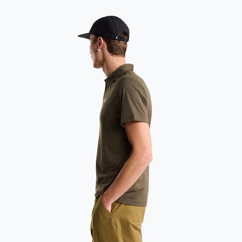 Tricou polo pentru bărbați The North Face Tanken Polo new taupe green 4